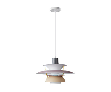 Kink Light 07826-40,16 Подвес Дейси серый d40 h150 E27 1*40W