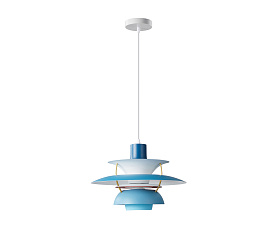 Kink Light 07826-40,05 Подвес Дейси голубой d40 h150 E27 1*40W
